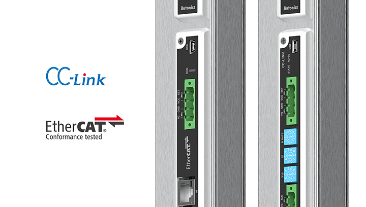 Поддержка CC-Link и EtherCAT