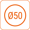 Значок Ø50