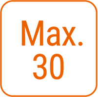 Значок макс. 30
