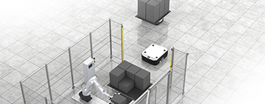 AGV (автоматически управляемые транспортные средства), управление роботами